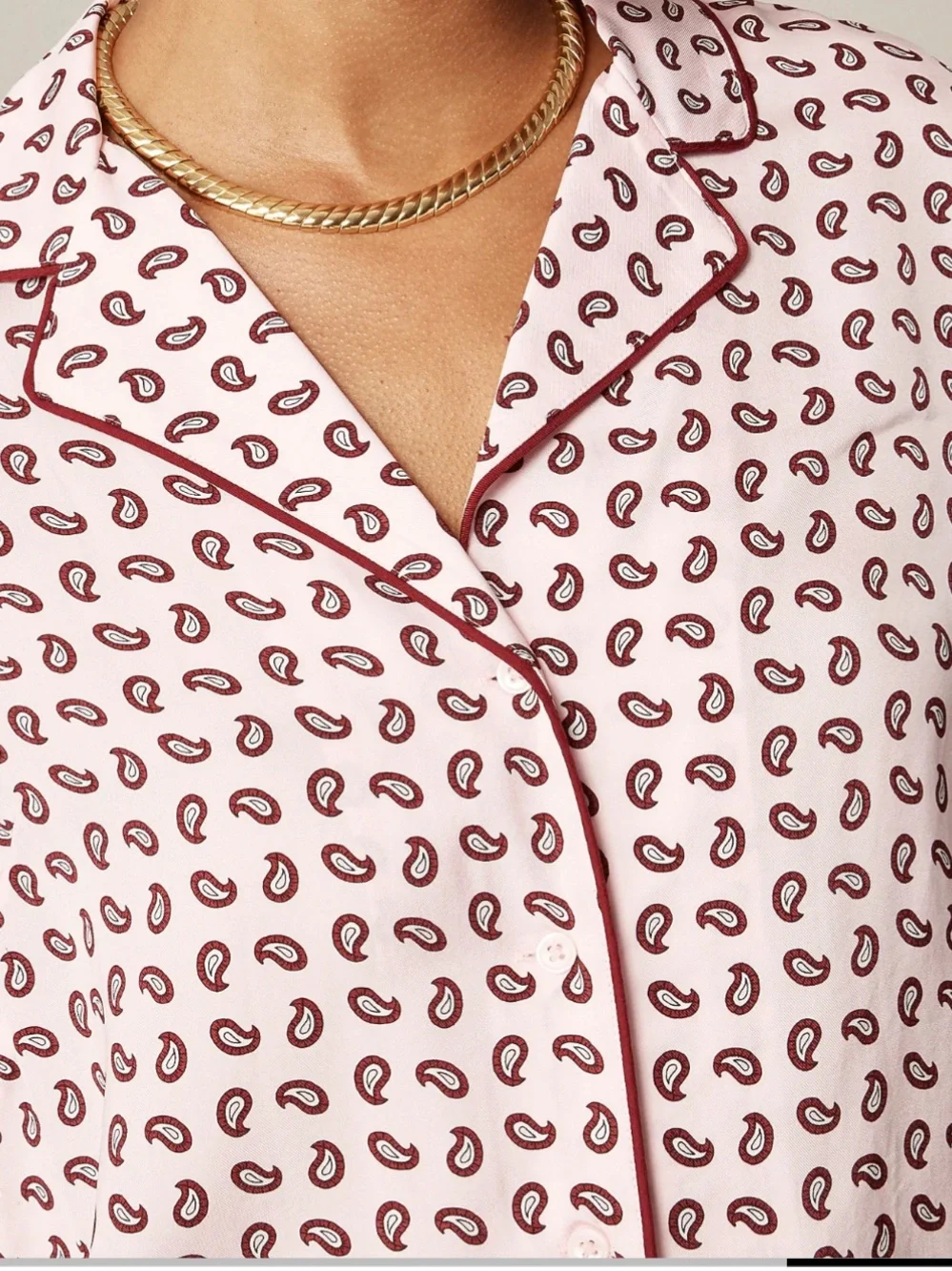 NWOT J Crew Drapey camp-collar shirt in paisley print